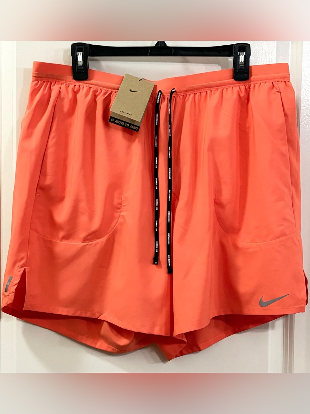 Nike Men’s Size XXL Flex Stride 7" Length Running Shorts Orange CJ5459-643 New